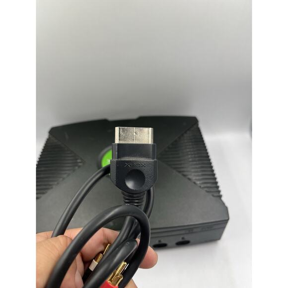 Microsoft Original Xbox Console w/ OEM Controller & AV Cord Tested Working - Picture 8 of 16